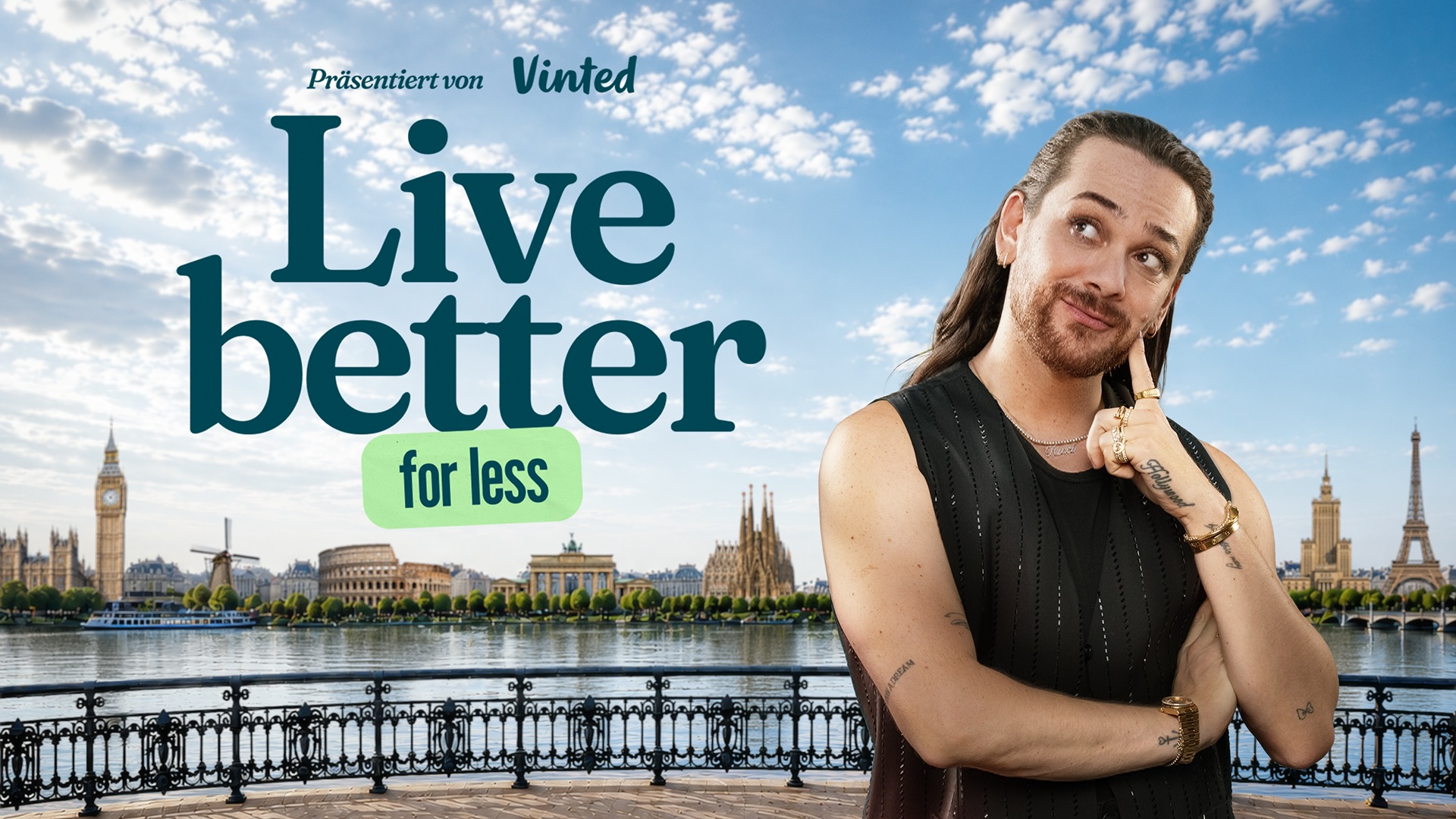 Live Better For Less, präsentiert von Vinted, mit Riccardo Simonetti